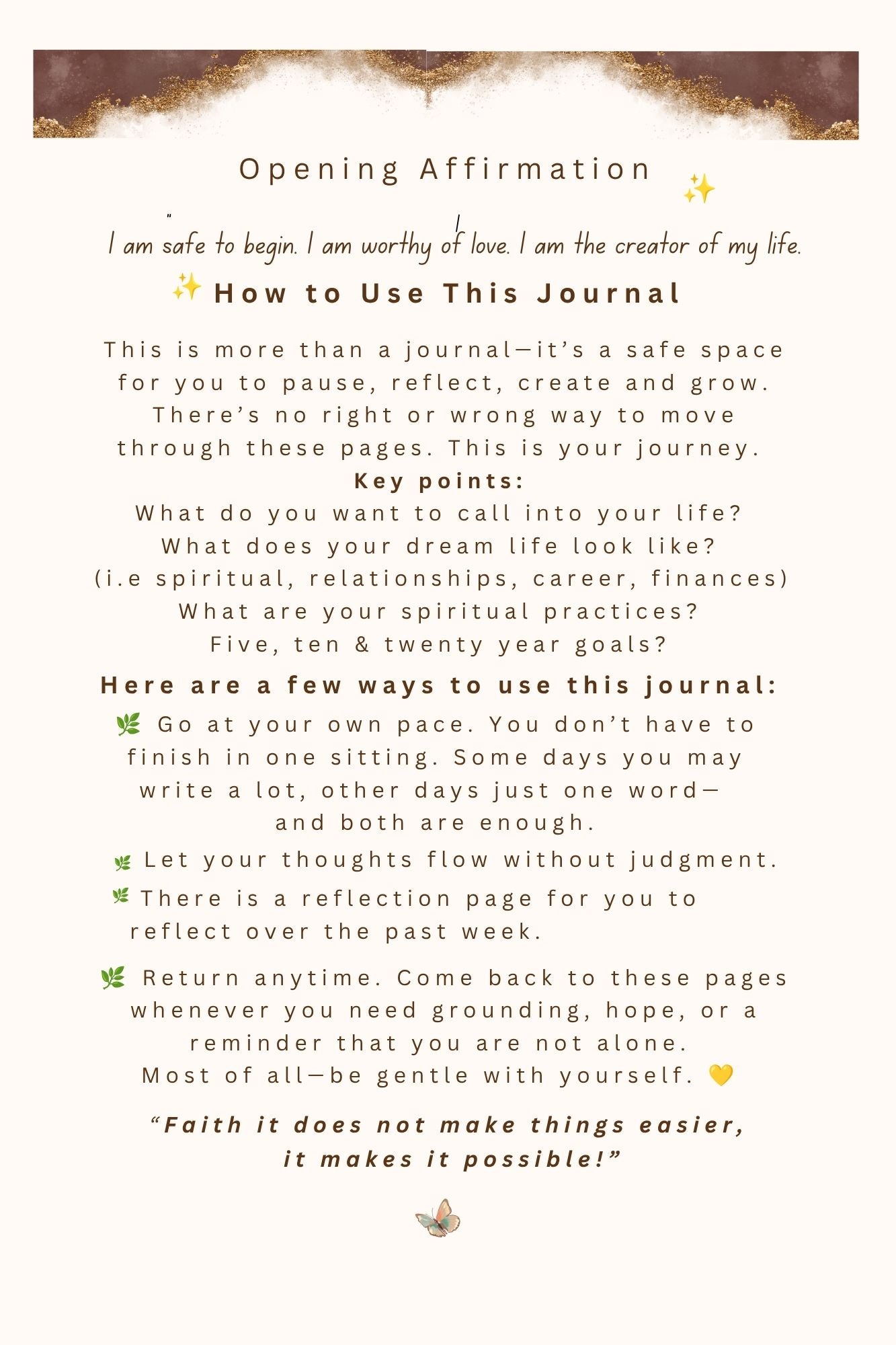 Become Her Journal