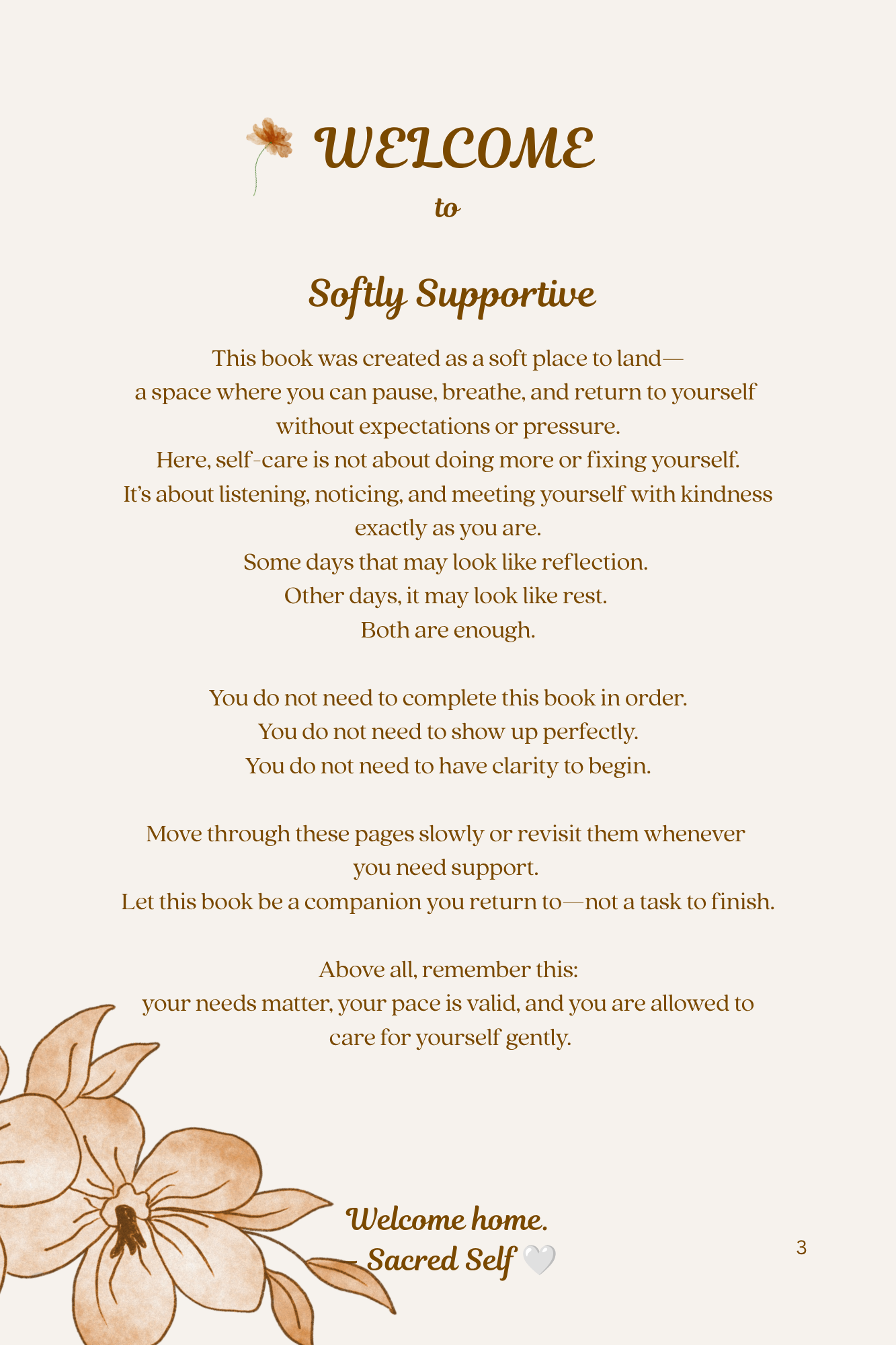 Softly Supported