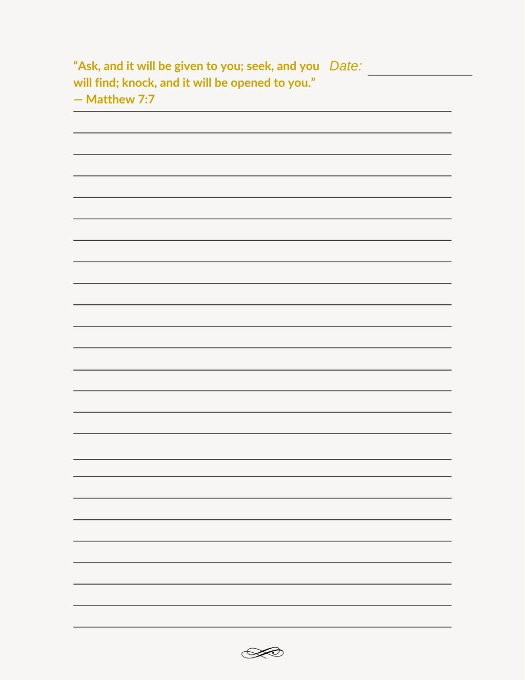 Manifestation Journal